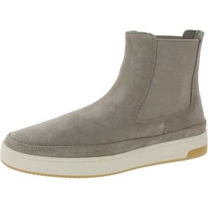 Vince Rhys Gray Suede Water Repellent Platform Sneakers- Size 9M